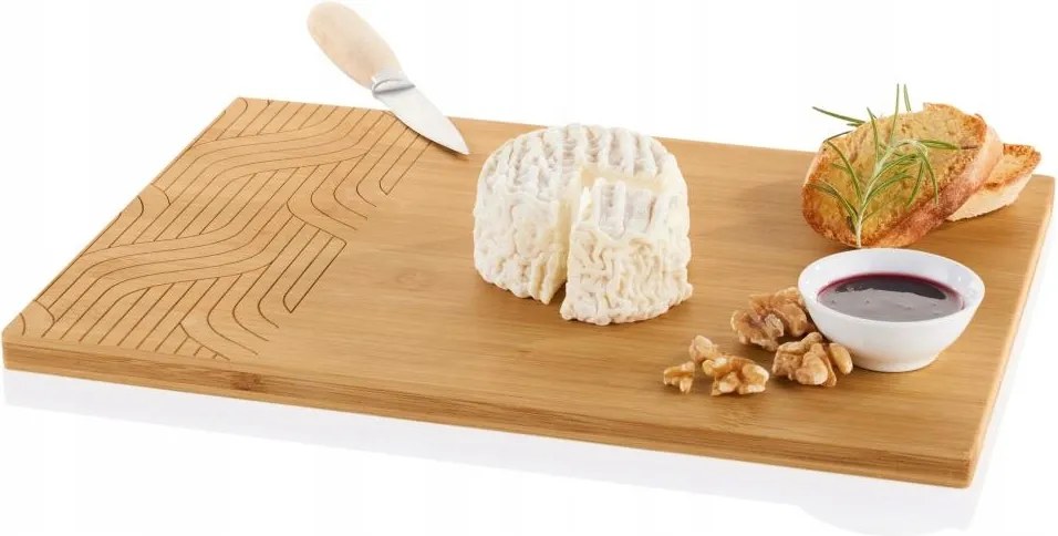Livarno Tálaló vágódeszka 35 x 25 x 1,5 cm geometrikus minta