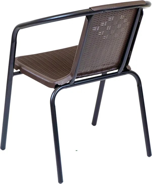 Napoli kerti szék barna