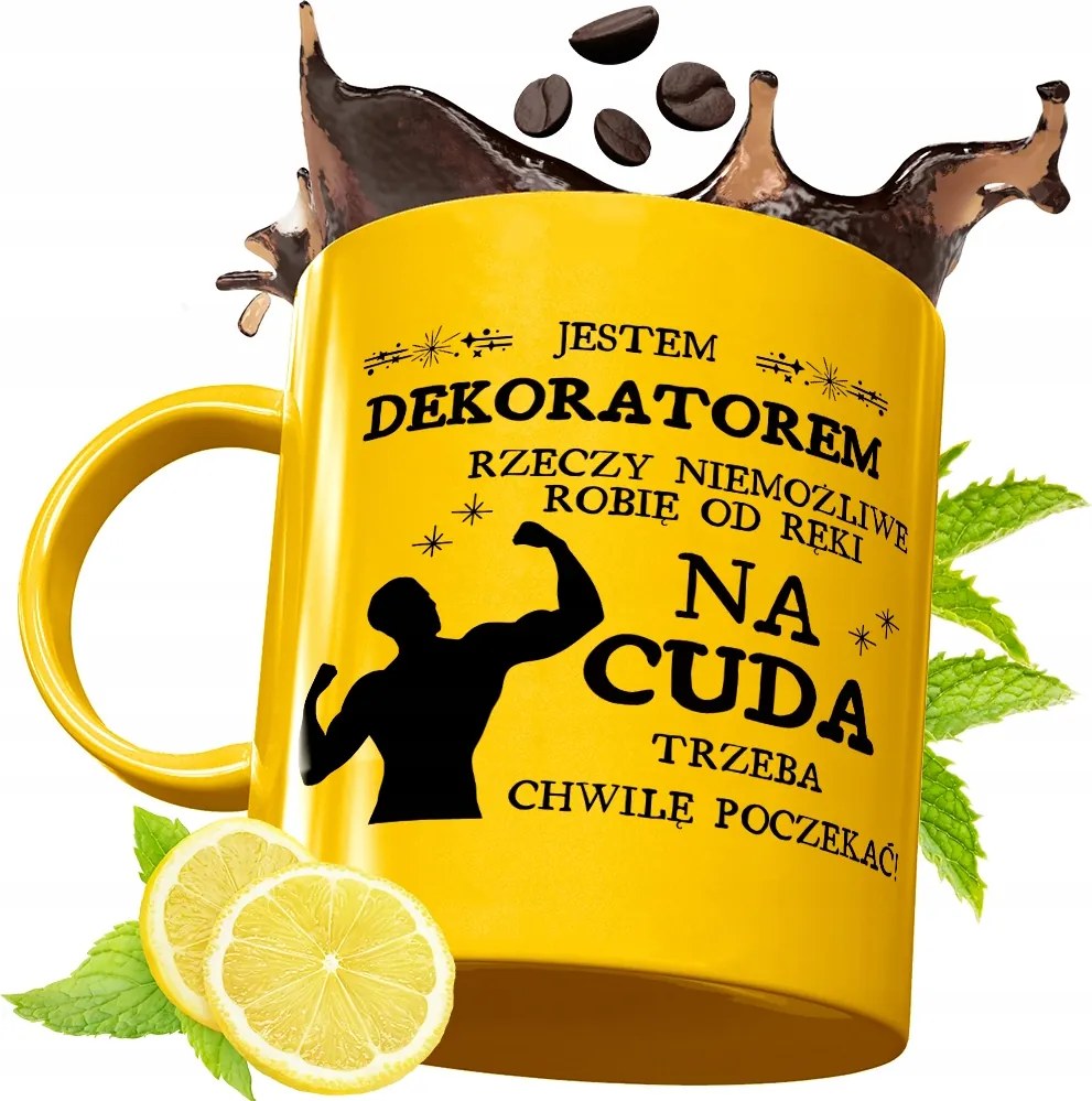 Prémium Arany Bögre Dekorátor Ajándék Nyomtatott Fotóval