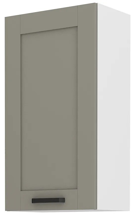 Felső konyhaszekrény Lucid 50 G 90 1F (claygrey + fehér). Akció -6%. 1045457