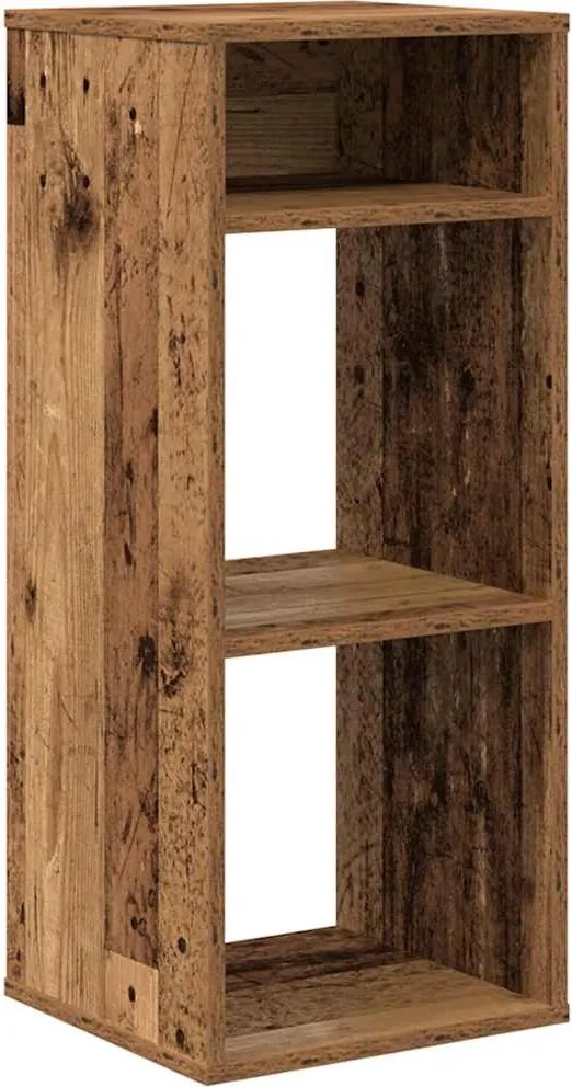 vidaXL könyvszekrény antik fa 34x31x80 cm szerelt fa