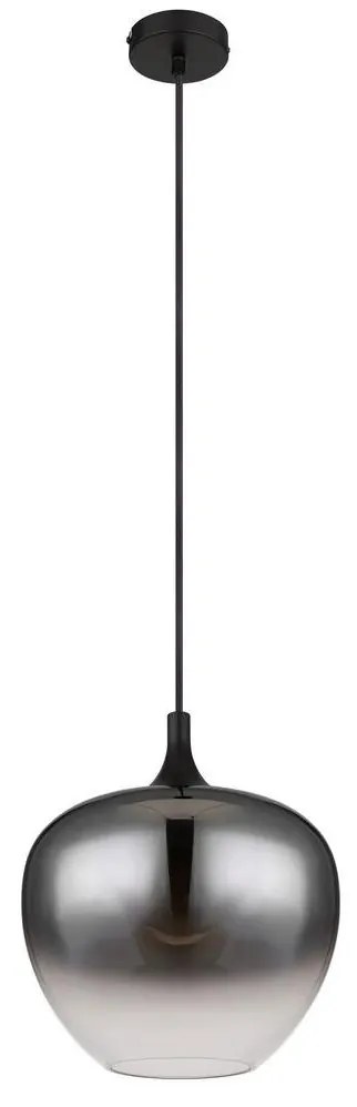 Globo 15548H1 - Csillár zsinóron MAXY 1xE27/60W/230V fekete