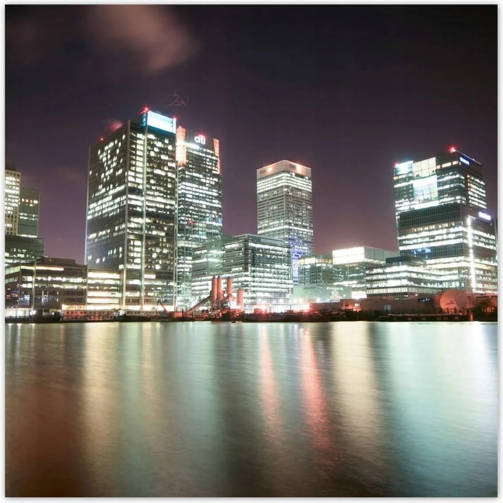 Poszterek 70x70 London éjszaka