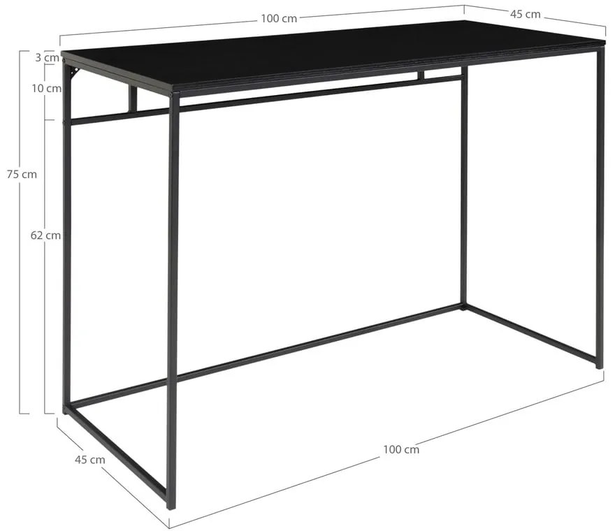 Íróasztal 100x45 cm Vita - House Nordic
