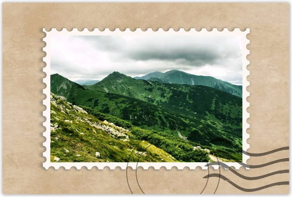 Poszterek 120x80 Tátra Lengyel hegyek Kilátás