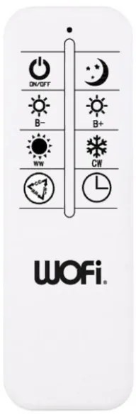 Wofi 11621 - LED Dimmelhető mennyezeti lámpa AKON LED/38W/230V 2700-5500K+ távirányító