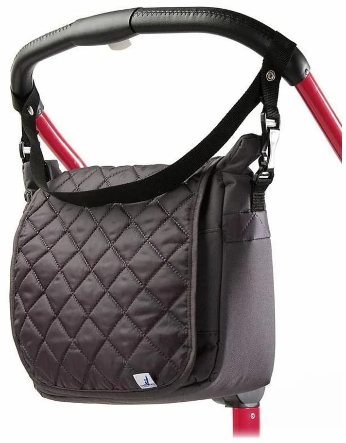 Caretero steppelt babakocsi táska, szürke