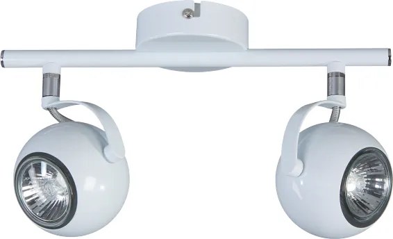 Fali lámpa mennyezeti plafon spot halogén Nuo 2 fehér spot mennyezeti lámpa