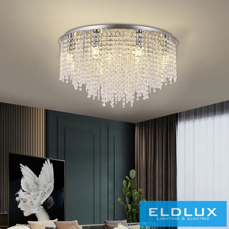 ELDLUX OMX6003-D600 ELDILEN Kristály Mennyezeti Lámpa IP20