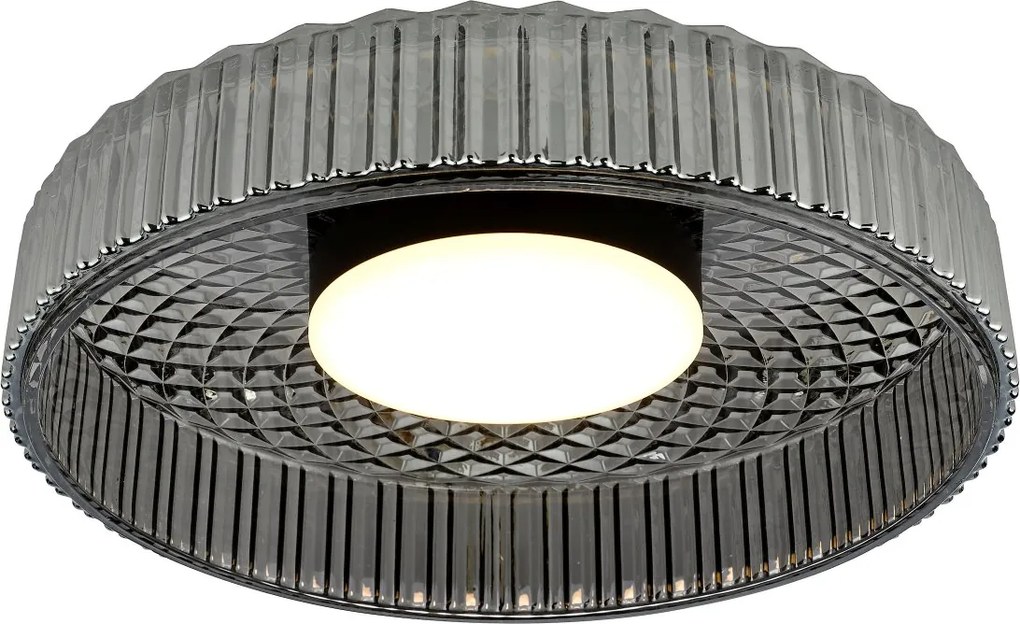 Dar Lighting modern mennyezeti lámpa leena fekete darlee5222