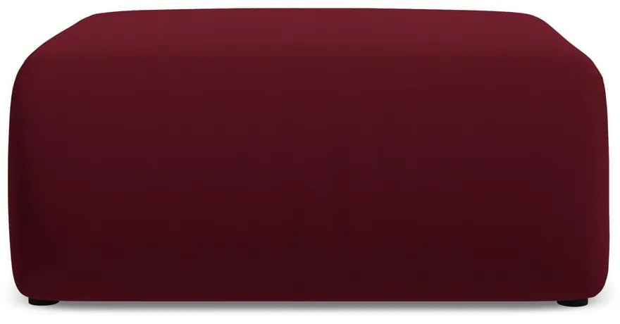 Borvörös bársony lábtartó Ekahi – Makamii