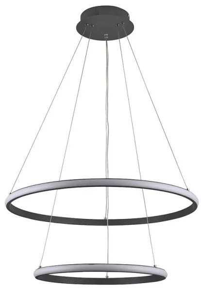 LED állítható fényerejű csillár kábellel LED/75W/230V 3000-6500K + DO