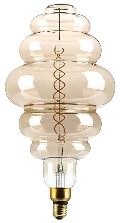 LED Dimmelhető izzó FILAMENT S200 E27/8W/230V 1800K