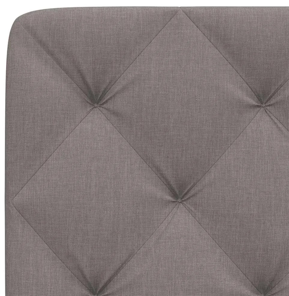 tópszínű szövet fejtámla párna 100 cm