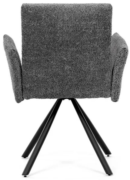Szürke Bouclé Étkezőszék. DCH-W1117 GREY2