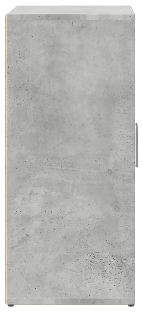2 db betonszürke szerelt fa tálalószekrény 60 x 31 x 70 cm