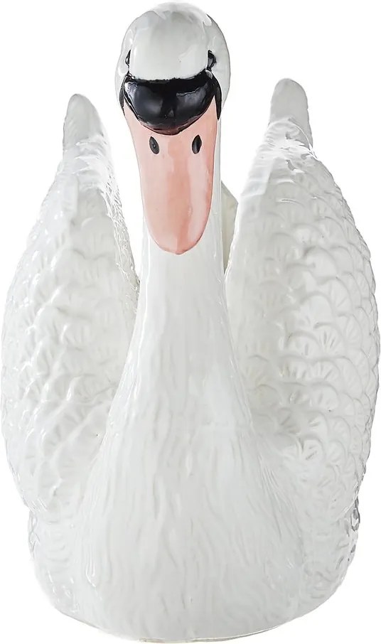 ODETTE kerámia hattyú 21 cm