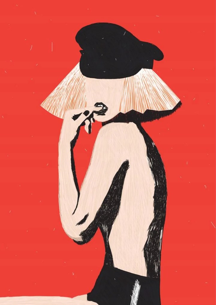 Poszter 21x30 cm Lady Gaga A4