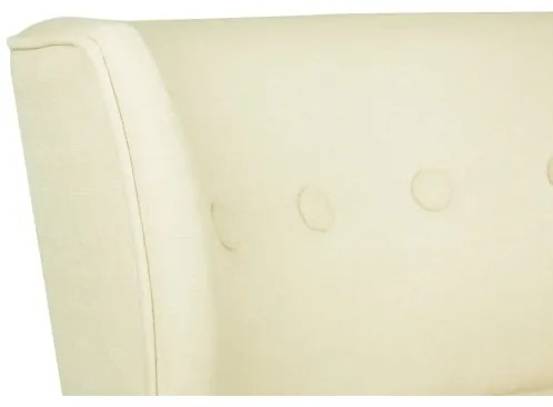 JENI krémszínű fotel