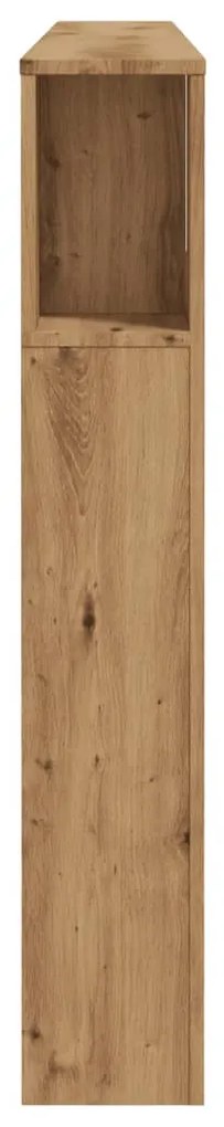 kézműves tölgy szerelt fa áthidalószekrény 200x18,5x102,5 cm