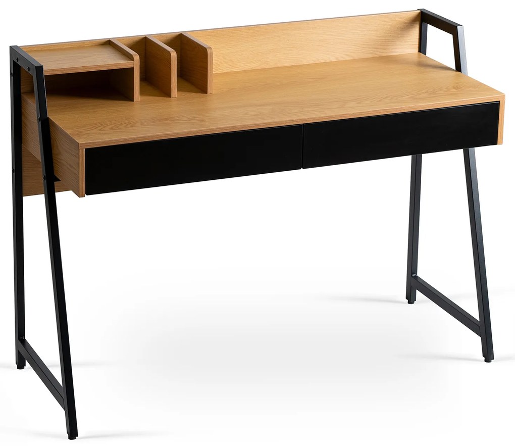 Cass íróasztal 120 cm barna