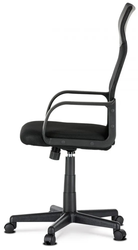 Scaun pivotant de birou cu mecanism de pivotare, negru Ka-L601