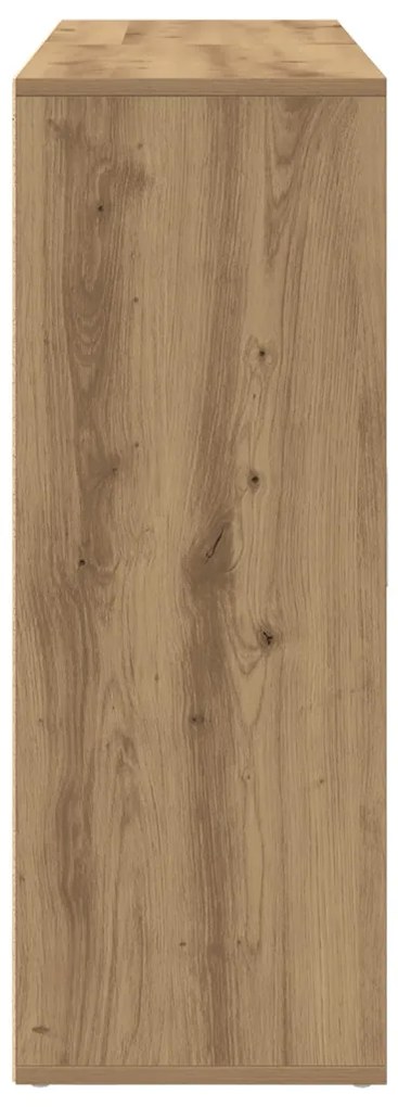 Szekrények 2 db Kézműves tölgy 60x31x84 cm Szerelt fa