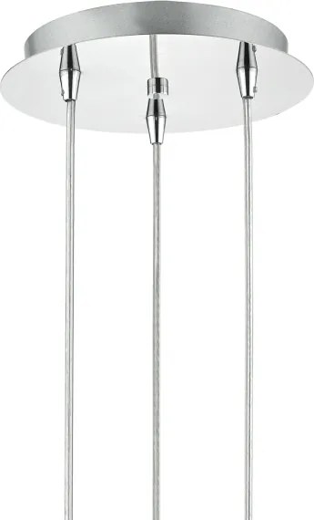 Där Lighting LYA0350 - Kábeles csillár LYALL 3xG9/40W/230V fényes króm