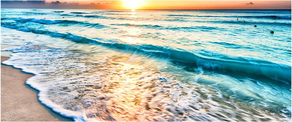 Kép - Tengeri strand (120x50 cm)