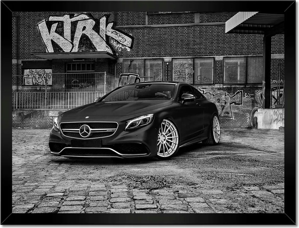 Poszterek keretben 40x30 Mercedes sportautó