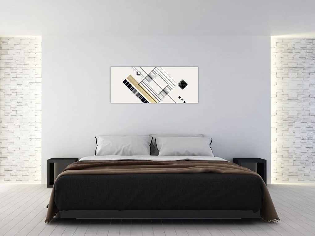 Kép - Geometriai formák N⁰6 (120x50 cm)