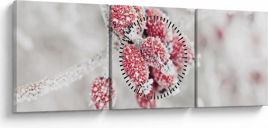 Kép - Fagyasztott gyümölcsök (órával) (90x30 cm)