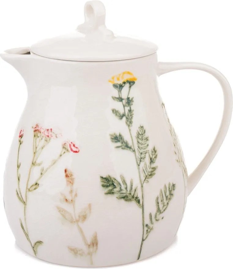 Porcelán füles kancsó Flower Garden – Dakls