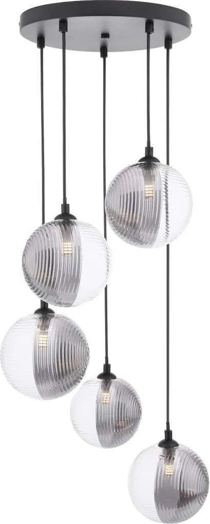 Dar Lighting modern függeszték federico matt fekete darfed0522-19