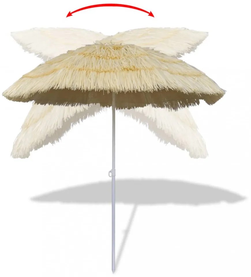 Dönthető napernyő Hawaii stílusban