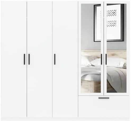 LITA WARDROBE 5D1S WITH MIRROR