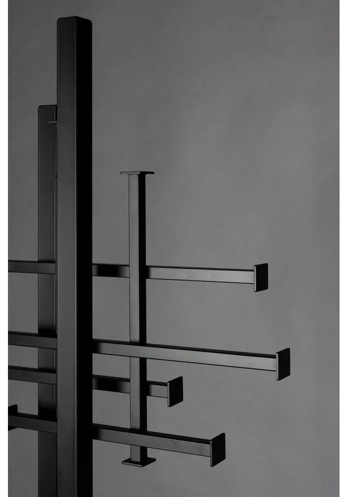 Fekete acél fogas 71x185 cm Rumex – Dutchbone