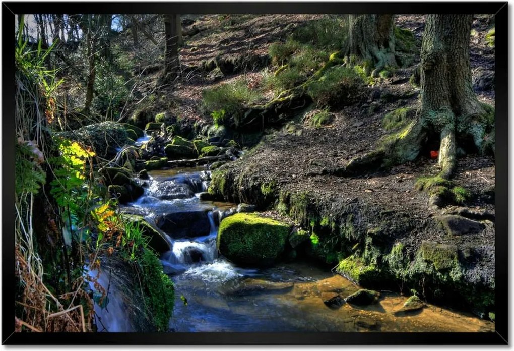 Poszterek keretben 60x40 Hegyi patak