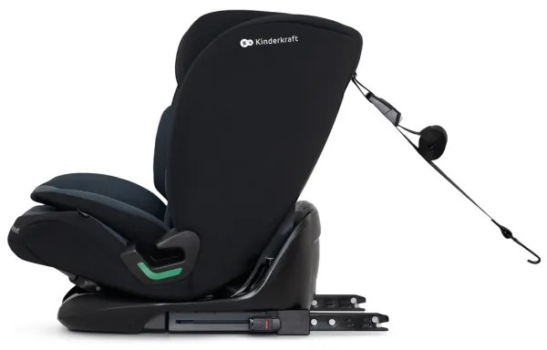 KINDERKRAFT - Autósülés ONETO 3 i-Méret (76-150 cm) + Isofix Graphite fekete