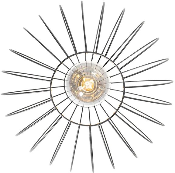 Ipari mennyezeti lámpa fekete - Margarita