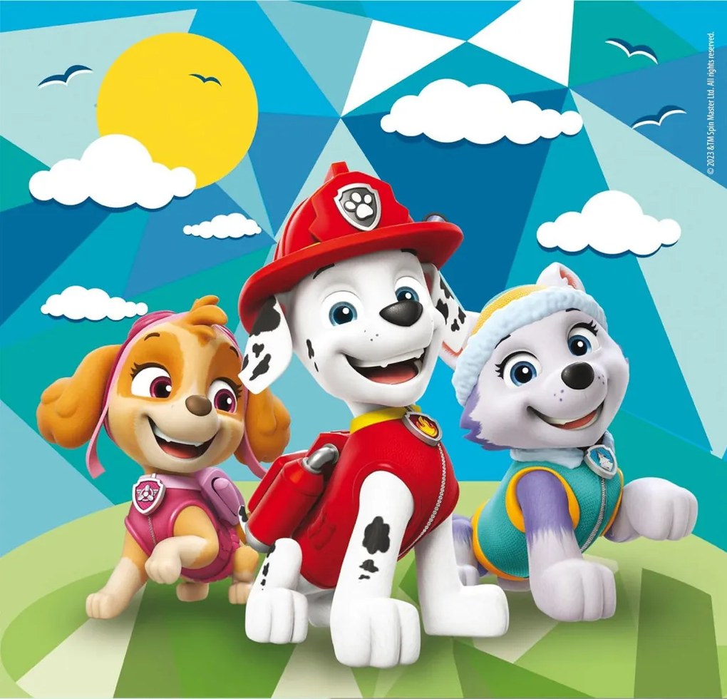 Mancs Őrjárat Beach 3x48 db-os puzzle Clementoni