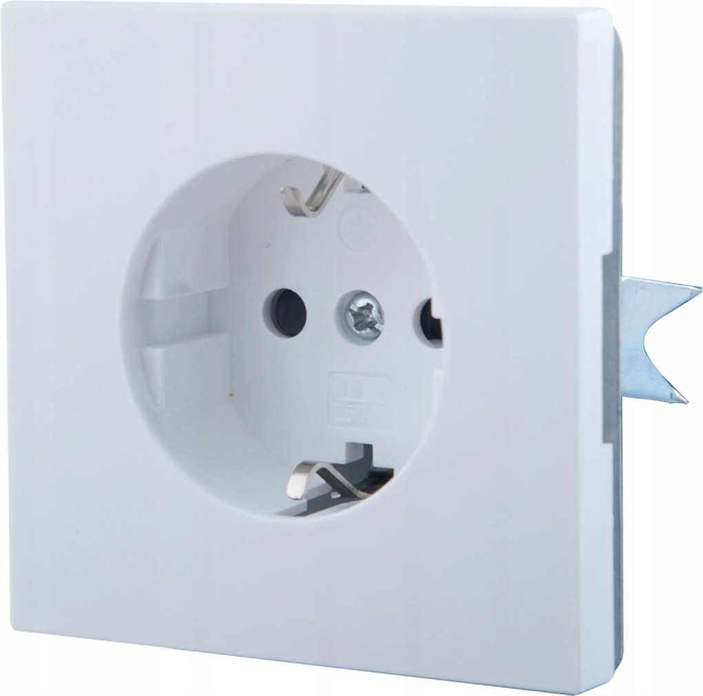 Süllyesztett Aljzat Modern Schuko Fehér Keret Nélkül Jlm Ultra Design