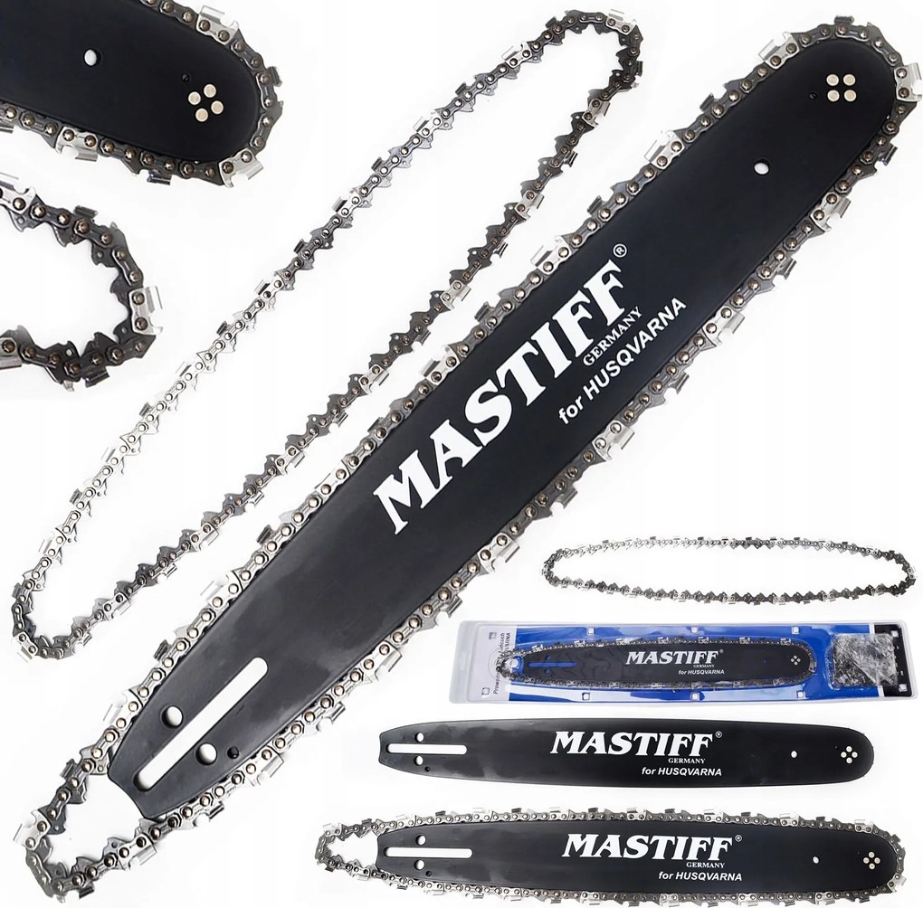 Husqvarna Nac Fűrészvezető 38cm 15" löket 325 1,5mm x2 Nac Láncok
