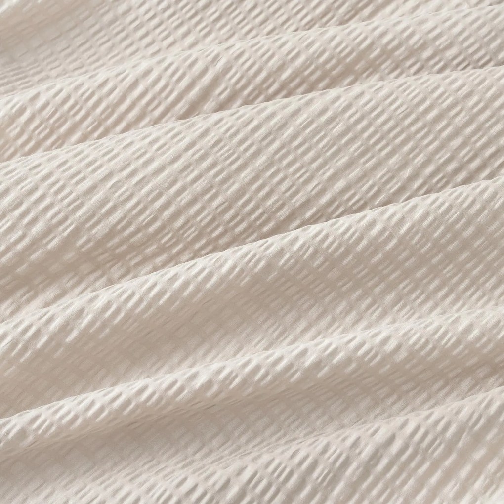 Goldea krepp ágyneműhuzat - latte 140 x 200 és 70 x 90 cm