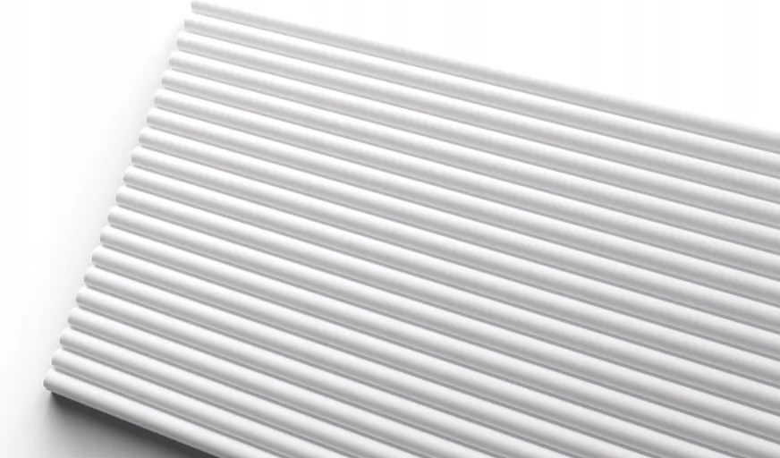 3D kemény bordázott falpanel nem szívja magába a vizet faldekoráció