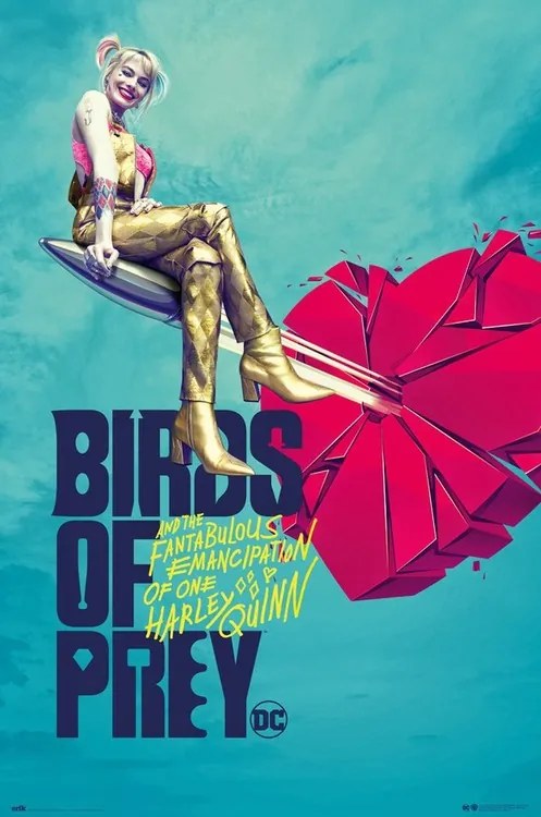 Plakát Birds of Prey: And the Fantabulous Emancipation of One Harley Quinn - Broken Heart