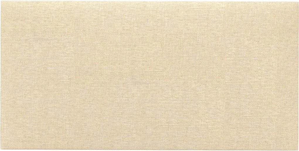 vidaXL Fali Fejtámla 12 pcs Krém 30 x 15 cm szövet