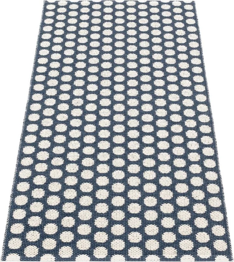 Sötétkék kültéri-beltéri futószőnyeg 70x150 cm Noa Dark Blue – Pappelina