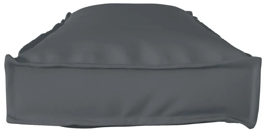 Raklap párna készlet 2 pcs Antracit 120 x 40 x 8 cm