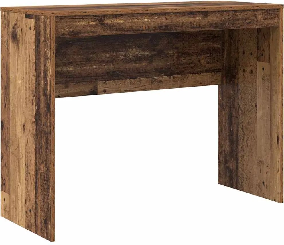 vidaXL Asztal Öreg fa 100 x 40 x 76 cm